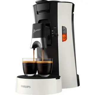 Philips Senseo Select CSA230/01 , Padmaschine (weiß/schwarz, Star White)