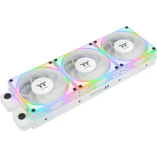 Thermaltake TOUGHFAN EX 140 ARGB Sync White, Gehäuselüfter (weiß, 3er Pack, 140 mm)