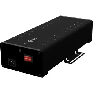 i-tec USB-C/USB-A Metal Charging+Data HUB,15W,20x USB-C,360W, USB-Hub (schwarz)
