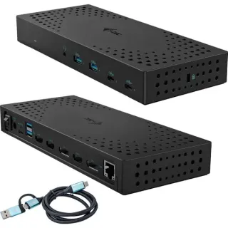 i-tec USB 3.0/USB-C/Thunderbolt, Triple 4K Docking Gen 2, Dockingstation (DP, HDMI, PD)