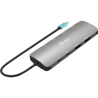 i-tec USB-C Metal Nano 2x HDMI Docking Station, Notebook (HDMI, USB-C, PD)
