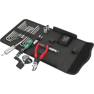 Wera Gitarren-Werkzeug-Set 9100 Kraftform Kompakt, 27-teilig (schwarz)