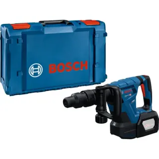 Bosch Professional Akku-Schlaghammer GSH 18V-5 Professional solo, 18Volt, Meißelhammer (blau/schwarz, ohne Akku und Ladegerät, in XL-BOXX)