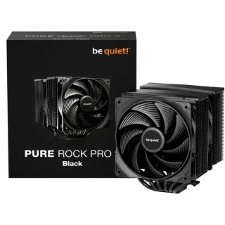 be quiet! Pure Rock Pro 3 Black, CPU-Kühler (schwarz, 120 mm)