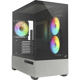 Sharkoon MK7 ARGB , Tower-Gehäuse (schwarz, Tempered Glass x 2)