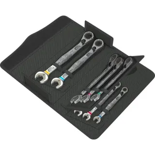 Wera 6001 Joker Switch 8 Imperial Set 1, 8-teilig, Schraubenschlüssel (Ringratschenschlüssel mit Haltefunktion, zöllig)