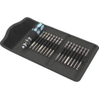 Wera Kraftform Kompakt 60, Edelstahl, Steckschlüssel (schwarz/blau)