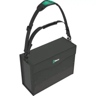 Wera 2go 2 XL, Werkzeugkiste (schwarz, mit Tragegurt)