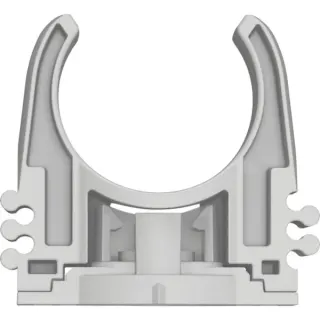 Bosch Professional PRO EPC-25 Rohrclip, 100 Stück, Schelle (hellgrau, für Rohre Ø 25mm)