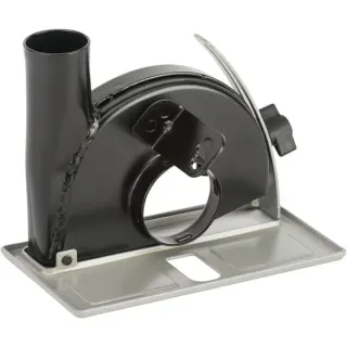 Bosch Professional Absaughaube mit Führungsschlitten, Ø 115/125mm, Staubsauger-Aufsatz (schwarz, für Winkelschleifer)