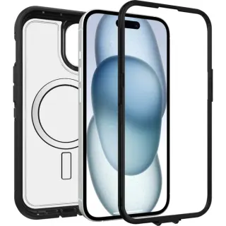 Otterbox Defender XT, Handyhülle (schwarz/schwarz, iPhone 17e/16e/15/14/13, MagSafe)