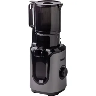 Unold Slow Juicer Sam, Entsafter (silber/schwarz, 200 Watt, Saftbehälter 1 Liter)