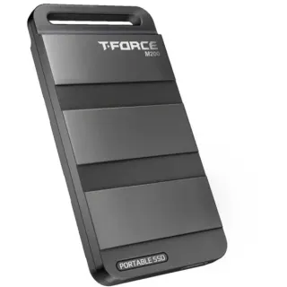 Team Group M200 Portable SSD 4 TB, Externe SSD (schwarz, USB-C 3.2 Gen 2x2 (20 Gbit/s))