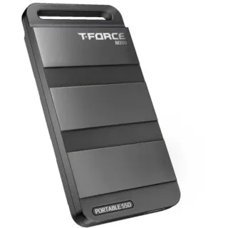 Team Group M200 Portable SSD 2 TB, Externe SSD (schwarz, USB-C 3.2 Gen 2x2 (20 Gbit/s))