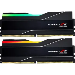 G.Skill DIMM 32 GB DDR5-6000 (2x 16 GB) Dual-Kit, Arbeitsspeicher (schwarz, F5-6000J2636H16GX2-TZ5NR, Trident Z5 NEO RGB, AMD EXPO)