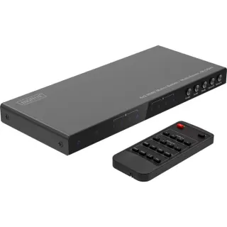 Digitus HDMI Matrix Switch / Multi-Viewer 4x2, HDMI Switch