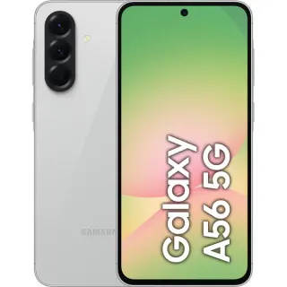 Samsung Galaxy A56 5G 128GB, Handy (Awesome Lightgray, Android 15, 8 GB)