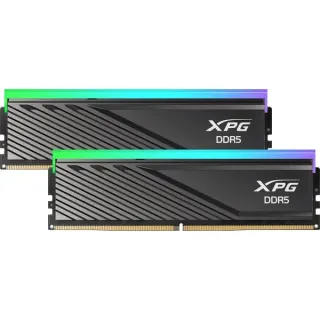 ADATA DIMM 32 GB DDR5-6000 (2x 16 GB) Dual-Kit, Arbeitsspeicher (schwarz, AX5U6000C3616G-DTLABRBK, XPG Lancer Blade RGB, INTEL XMP, AMD EXPO)