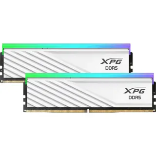 ADATA DIMM 32 GB DDR5-6000 (2x 16 GB) Dual-Kit, Arbeitsspeicher (weiß, AX5U6000C3616G-DTLABRWH, XPG Lancer Blade RGB, INTEL XMP, AMD EXPO)
