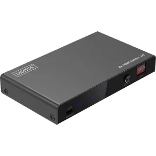 Digitus 8K HDMI Splitter, 1x2 (schwarz, mit Downscaler)