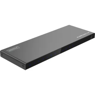 Digitus 4K HDMI Splitter, 1x8 (schwarz, mit Downscaler)