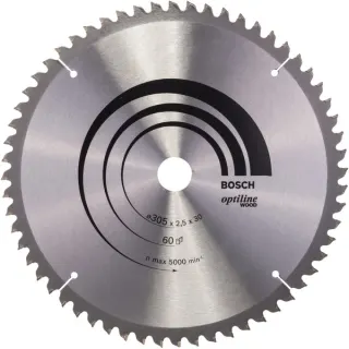 Bosch Professional PRO Wood Kreissägeblatt, Ø 305mm, 60Z (Bohrung 30mm, für Kapp- & Gehrungssägen)