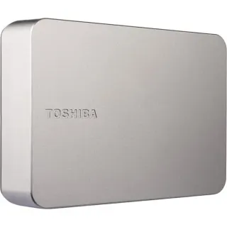 Toshiba Canvio Flex 4TB, Externe Festplatte (hellsilber, USB-C / USB-A)
