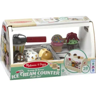 Spin Master Melissa & Doug - Scoop & Serve Eistheke, Spielküche