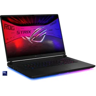 ASUS ROG Strix Scar 18 (G835LW-SA022W), Gaming-Notebook (schwarz, Intel® Core™ Ultra 9 275HX, NVIDIA GeForce RTX 5080, 64 GB DDR5, 4 TB (2 TB SSD & 2 TB SSD), Windows 11 Home)