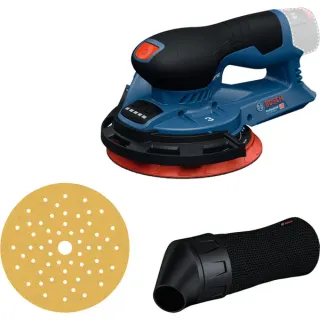 Bosch Professional Akku-Exzenterschleifer GEX 12V-150-3 Professional solo, 12Volt (blau/schwarz, ohne Akku und Ladegerät)