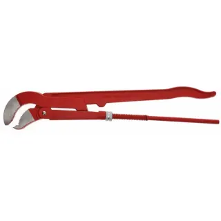 GEDORE red Eck-Rohrzange, 640mm, Rohr- / Wasserpumpen-Zange (rot, für Rohr-Ø bis 3", 103mm)