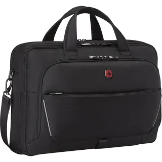 Wenger Meteor Brief 16” - 17'' , Notebooktasche (schwarz, bis 43,2 cm (17"))
