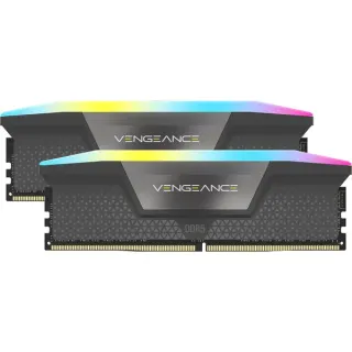 Corsair DIMM 32 GB DDR5-6000 (2x 16 GB) Dual-Kit, Arbeitsspeicher (schwarz, CMH32GX5M2B6000Z28, Vengeance RGB, INTEL XMP, AMD EXPO)