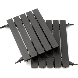 Kamado Joe Aluminium Seitentische für Big Joe BJ-ALUMN, Ablage (schwarz)