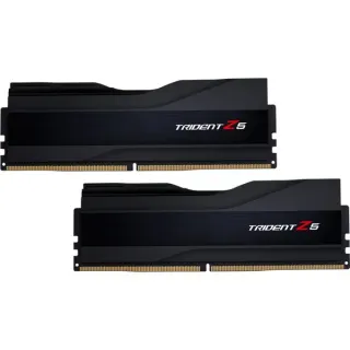 G.Skill DIMM 32 GB DDR5-6000 (2x 16 GB) Dual-Kit, Arbeitsspeicher (schwarz (matt), F5-6000J4040F16GX2-TZ5K, Trident Z5, INTEL XMP)