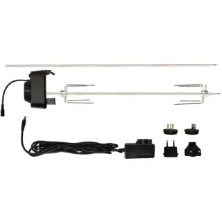 Masterbuilt Rotisserie für Gravity 560, 600, 800 & 1050, Grillspieß (edelstahl/schwarz)
