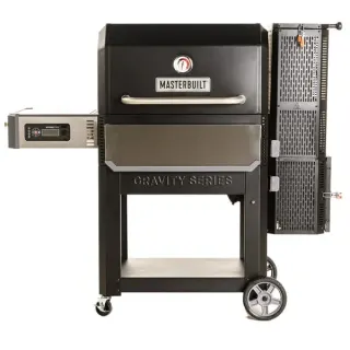 Masterbuilt Holzkohlegrill + Smoker Gravity FED 1050 (schwarz)