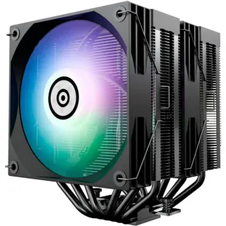 Enermax ETS-TD60 Digital ARGB, CPU-Kühler (schwarz/weiß, 120 mm)