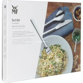 WMF Besteckset BOSTON, 60-teilig (edelstahl)