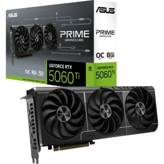 ASUS GeForce RTX 5060 Ti PRIME OC 8GB, Grafikkarte (DLSS 5, 3x DisplayPort, 1x HDMI 2.1)
