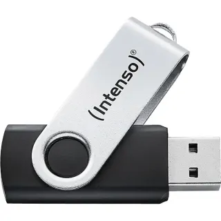 Intenso Office Line 256 GB, USB-Stick (silber/schwarz, USB-A 3.2)