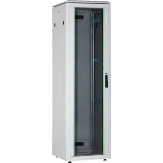 Digitus 483-mm-Netzwerkschrank, 22HE, IT-Schrank (hellgrau, 22 Höheneinheiten)
