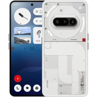 Nothing Phone (3a) 128GB, Handy (weiß, Android 15, 8 GB)