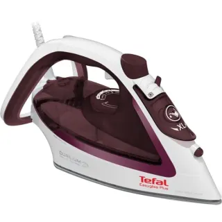 Tefal Easygliss Plus FV 5714, Dampfbügeleisen (weiß/violett)