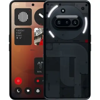 Nothing Phone (3a) 128GB, Handy (schwarz, Android 15, 8 GB)