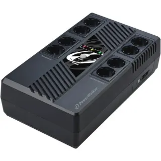 BlueWalker PowerWalker VI 600 MS, USV (schwarz)