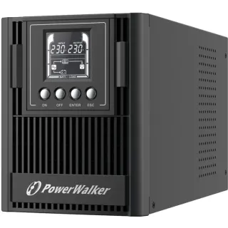 BlueWalker PowerWalker VFI 1000 AT, USV (schwarz, 3x Schutzkontakt)