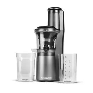 nutribullet Slow Juicer NBJ500, Entsafter (grau/schwarz, 150 Watt)