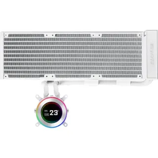 Lian Li HydroShift II LCD-C 360N, Wasserkühlung (weiß)