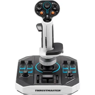 Thrustmaster Sol-R 1 Flightstick, Joystick (schwarz/weiß)